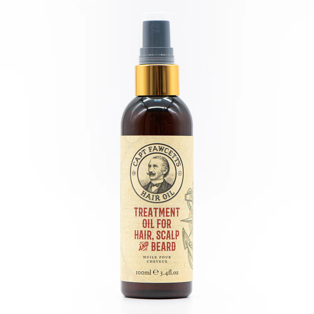 CaptainFawcett_HairOil_1 Captain Fawcett's Hair Oil 100ml - Image 1